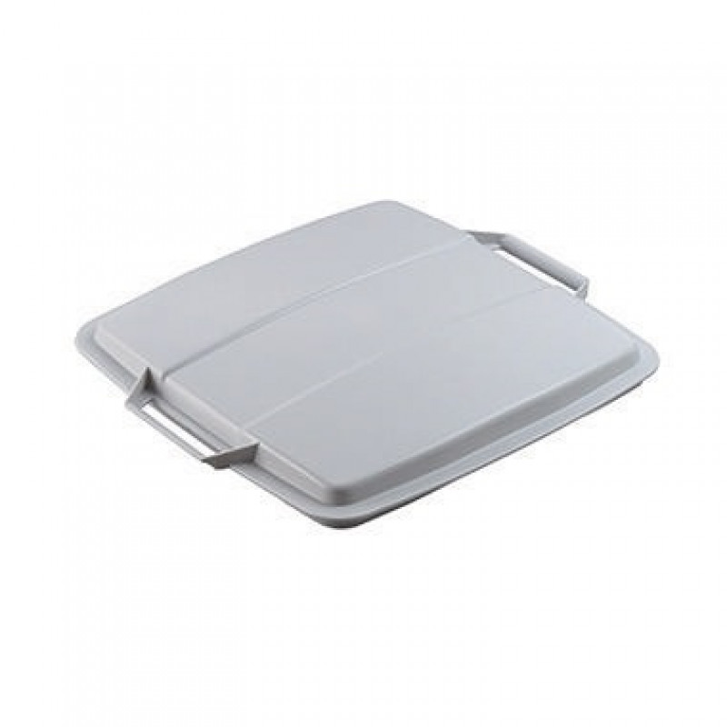 DURABLE Abfalleimer DURABIN FLIP VEH201320 52x61x49cm grau