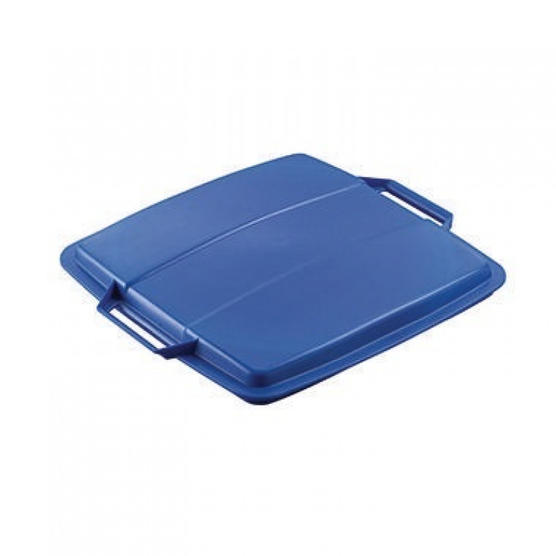 DURABLE Abfalleimer DURABIN FLIP VEH2012031 52x61x49cm grau/blau DURABLE Abfalleimer DURABIN FLIP VEH2012031 52x61x49cm grau/blau
