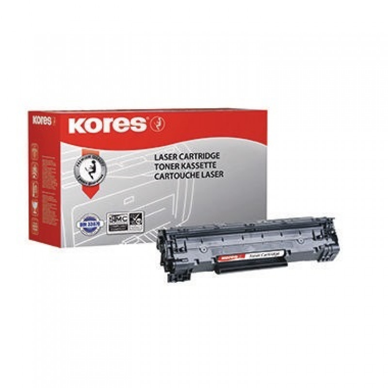 Kores Toner G1211RB wie HP CB436A 36A 2.000Seiten schwarz