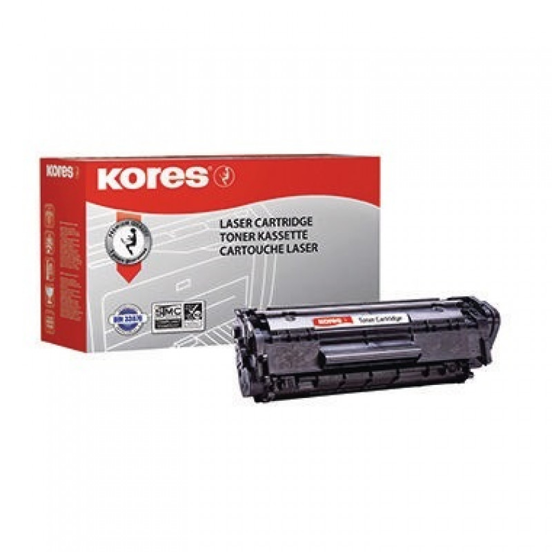 Kores Toner G1114RB wie HP Q2612A 12A 2.000Seiten schwarz