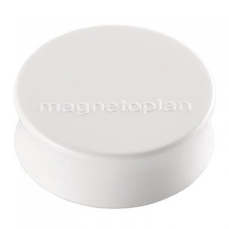 magnetoplan Magnet Ergo Large 1665000 34mm weiß 10 St./Pack. magnetoplan Magnet Ergo Large 1665000 34mm weiß 10 St./Pack.