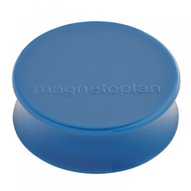magnetoplan Magnet Ergo Large 1665014 34mm d.blau 10 St./Pack.