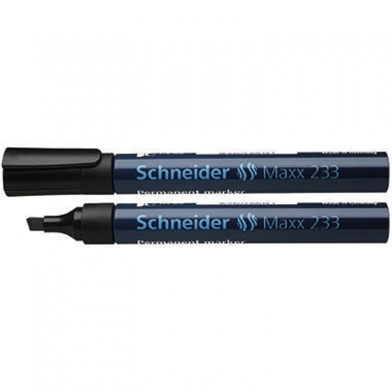 Schneider Permanentmarker 233 123301 1-5mm Keilspitze schwarz Schneider Permanentmarker 233 123301 1-5mm Keilspitze schwarz