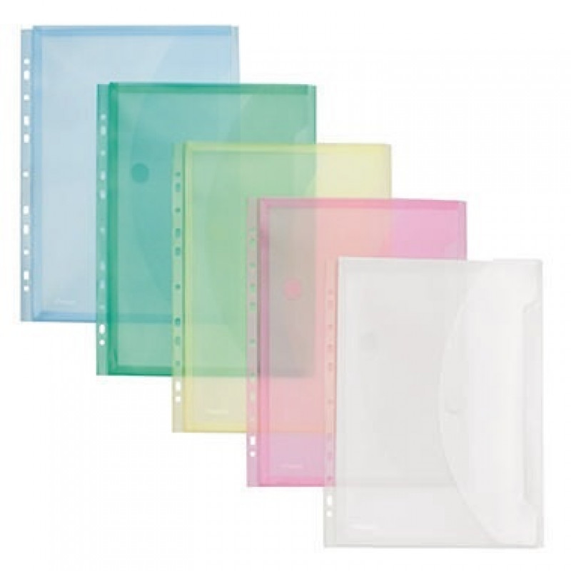 FolderSys Sichttasche 40109-94 DIN A4 farbig sortiert 10 St./Pack. FolderSys Sichttasche 40109-94 DIN A4 farbig sortiert 10 St./Pack.