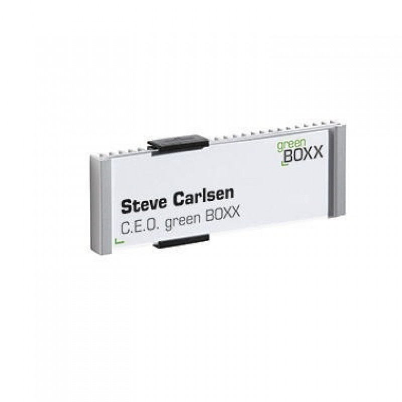 DURABLE Türschild INFO SIGN 480023 149x52,5mm metallic silber DURABLE Türschild INFO SIGN 480023 149x52,5mm metallic silber