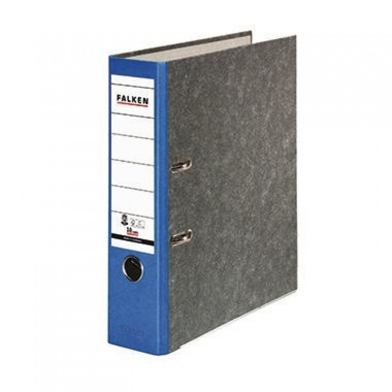 Falken Ordner S80 80024607 DIN A4 80mm RC Pappe blau