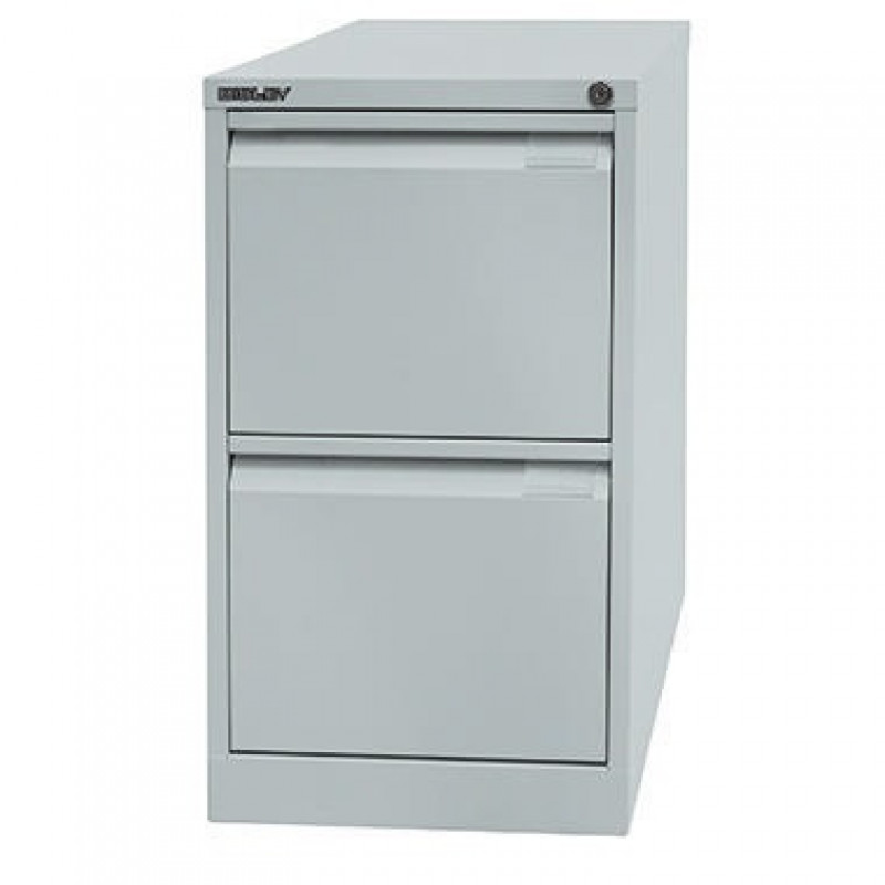 Bisley Hängeregistraturschrank 3623645 2Schubfächer lichtgrau