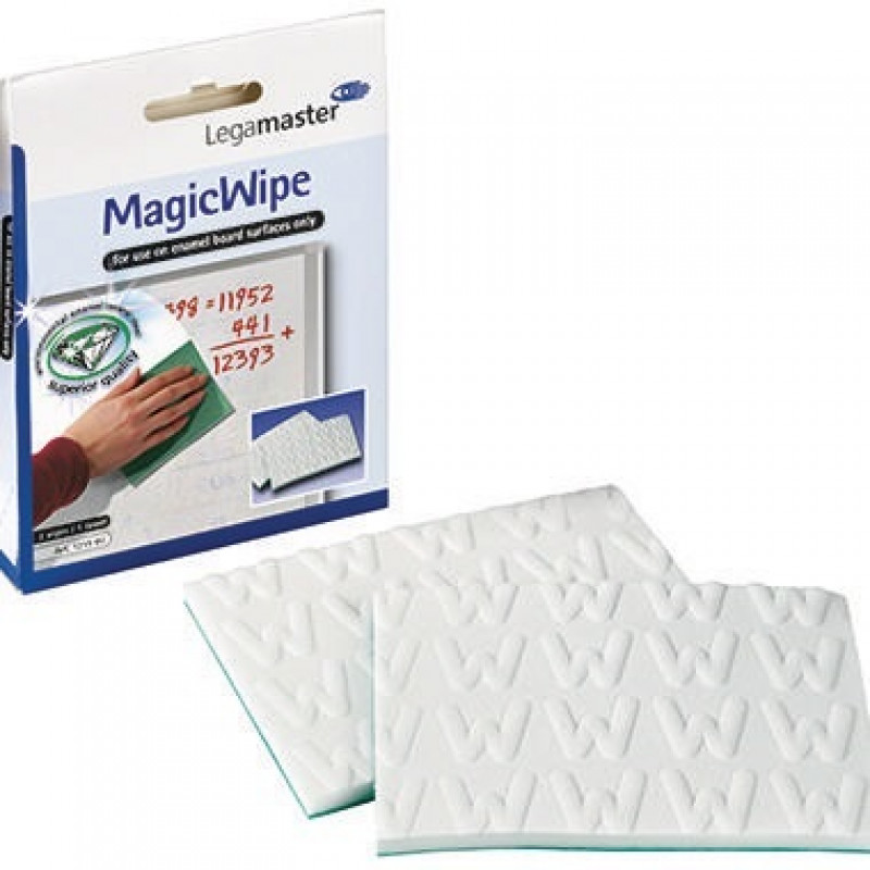 Legamaster Reinigungstuch MagicWipe 7-121500 13x10cm weiß 3 St./Pack.
