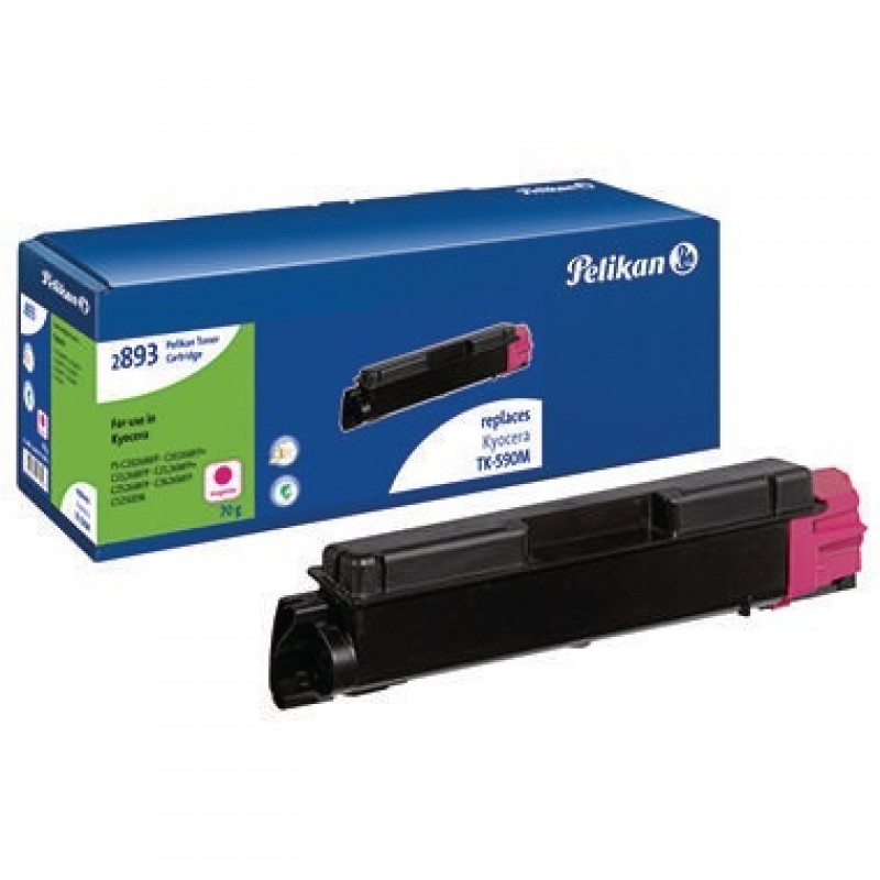 Pelikan Toner 4218193 2893M wie Kyocera TK590M 5.000Seiten magenta