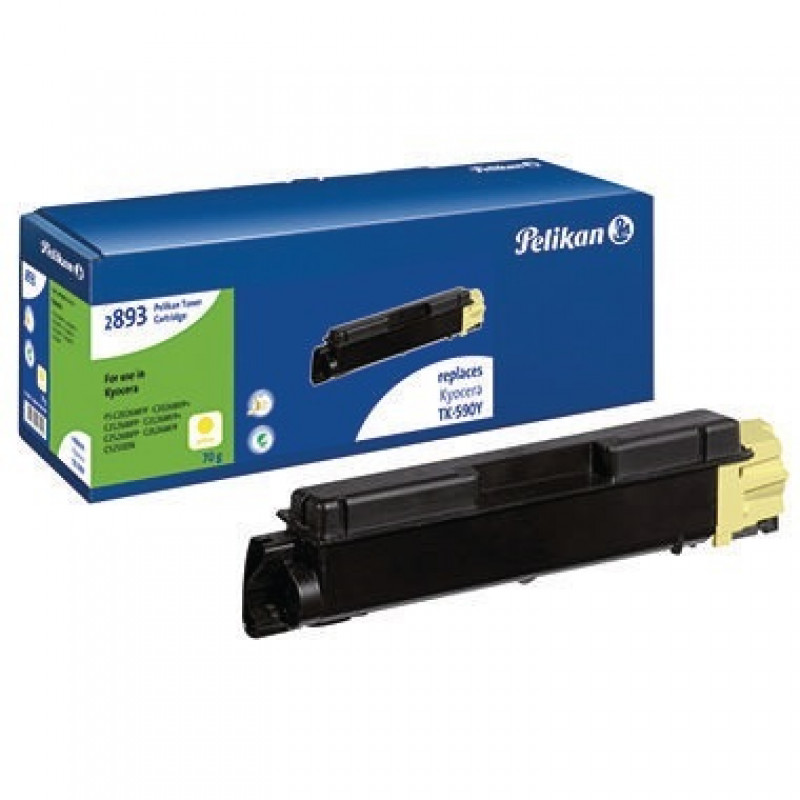 Pelikan Toner 4218209 2893Y wie Kyocera TK590Y 5.000Seiten gelb