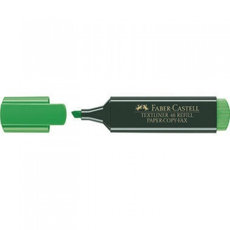 Faber-Castell Textmarker TEXTLINER 48 154863 grün Faber-Castell Textmarker TEXTLINER 48 154863 grün