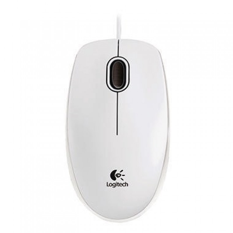 Logitech Optical Mouse B100 910-003360 USB weiß Logitech Optical Mouse B100 910-003360 USB weiß