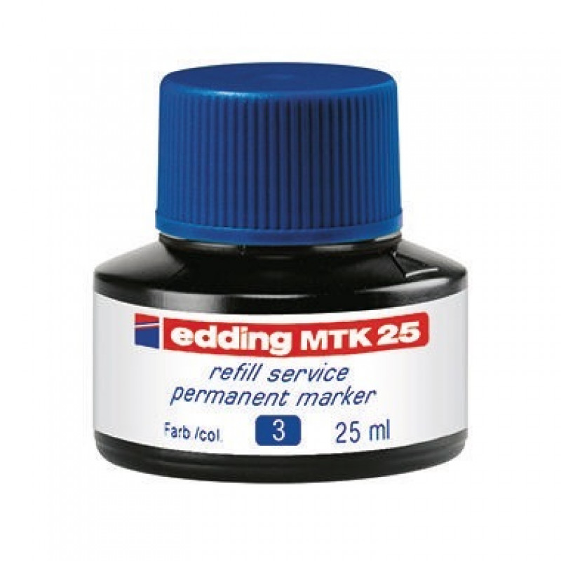 edding Nachfülltusche MTK 25 4-MTK25003 25ml blau edding Nachfülltusche MTK 25 4-MTK25003 25ml blau