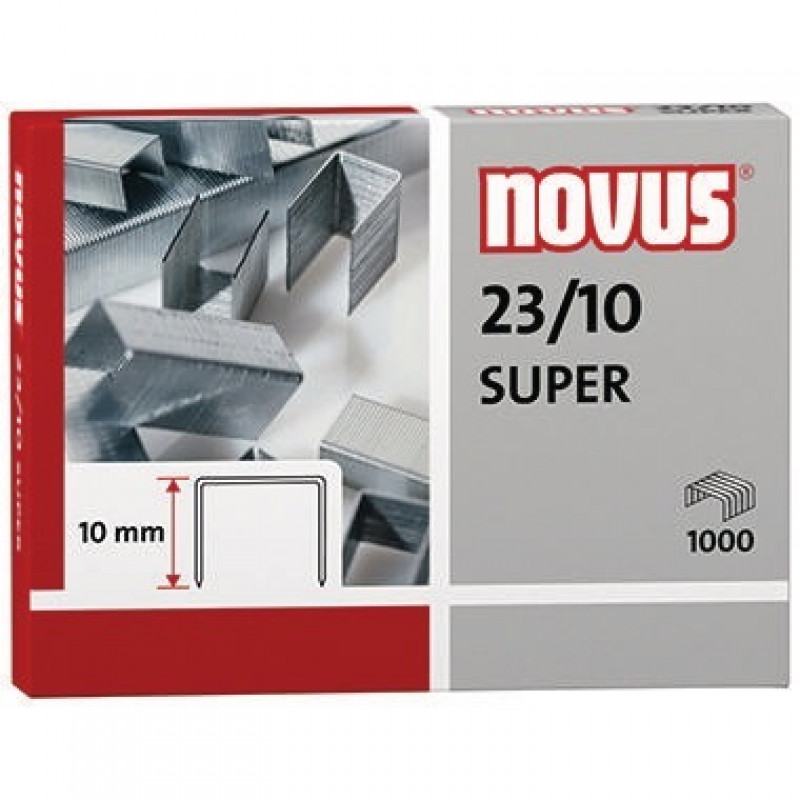 NOVUS Heftklammer 042-0531 23/10 verzinkt 1.000 St./Pack.