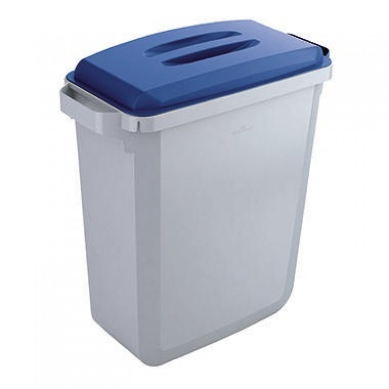 DURABLE Abfalleimer DURABIN VEH2012027 60l grau +Deckel bl DURABLE Abfalleimer DURABIN VEH2012027 60l grau +Deckel bl