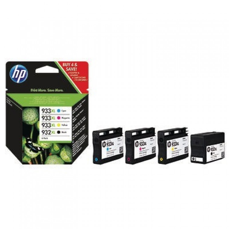 HP Tintenpatrone C2P42AE Nr.932XL/933XL sw/c/m/y 4 St./Pack. HP Tintenpatrone C2P42AE Nr.932XL/933XL sw/c/m/y 4 St./Pack.