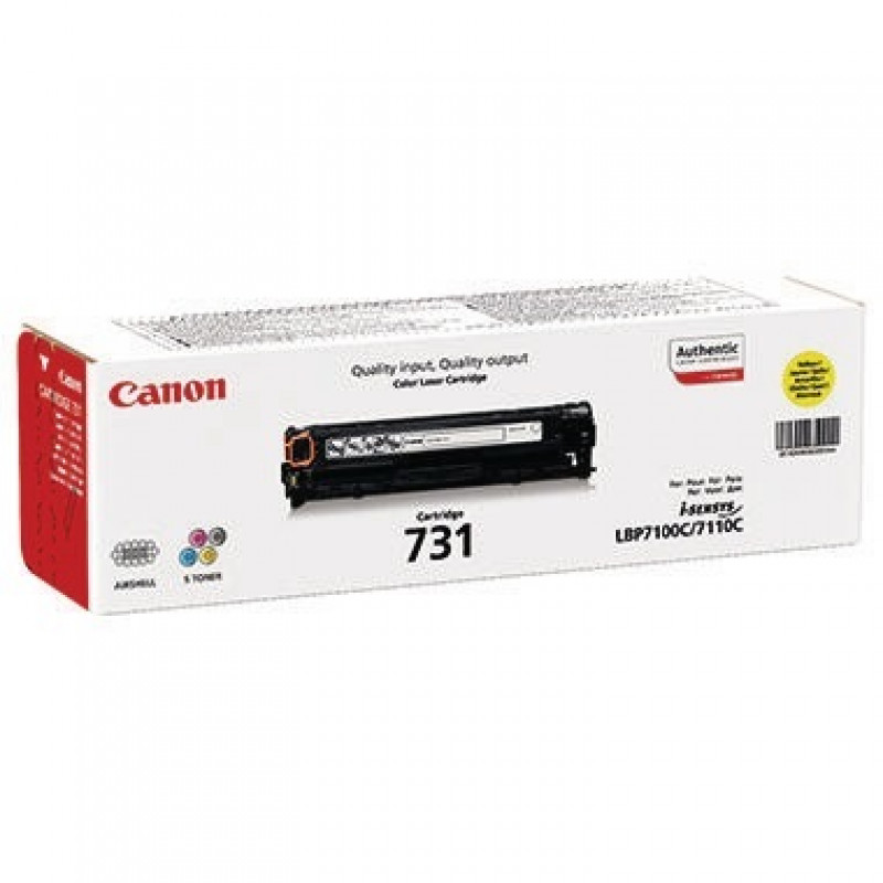 Canon Toner 731Y 6269B002 1.500Seiten gelb