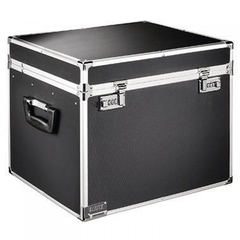 Leitz Hängebox 67140095 DIN A4 max. 30Mappen schwarz/chrom Leitz Hängebox 67140095 DIN A4 max. 30Mappen schwarz/chrom