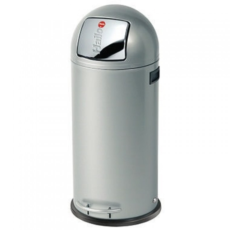 Hailo Abfalleimer KickMaxx 50 0850-469 50L silber Hailo Abfalleimer KickMaxx 50 0850-469 50L silber