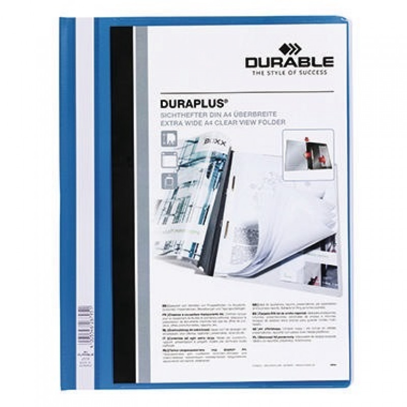 DURABLE Angebotshefter DURAPLUS 257906 DIN A4 PP blau DURABLE Angebotshefter DURAPLUS 257906 DIN A4 PP blau