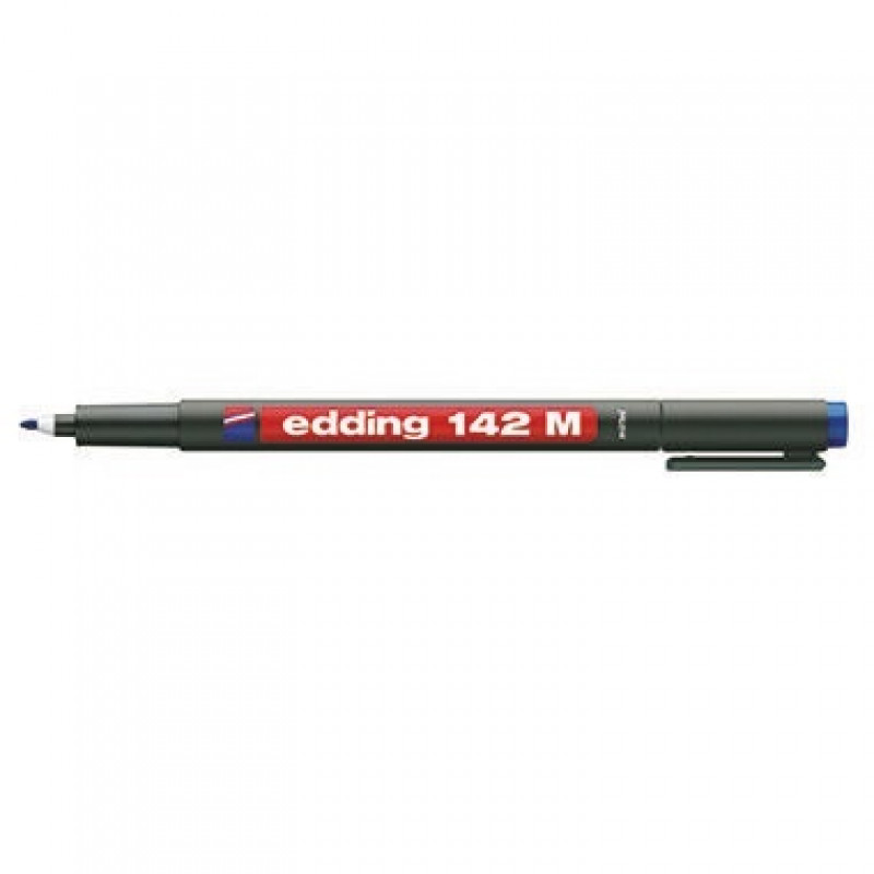 edding Folienschreiber 142 M 4-142003 1mm permanent blau edding Folienschreiber 142 M 4-142003 1mm permanent blau
