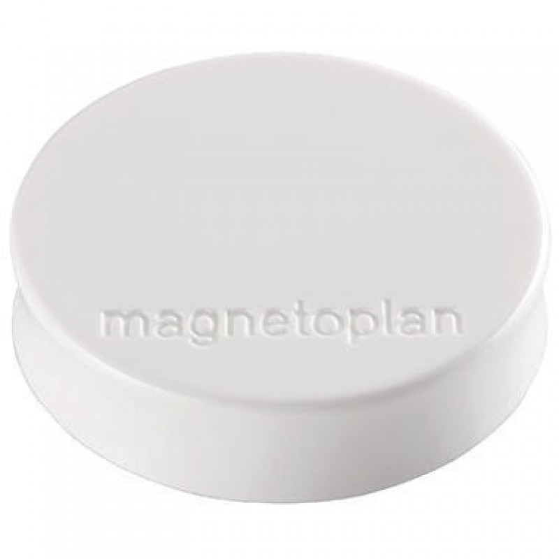 magnetoplan Magnet Ergo Medium 1664000 30mm weiß 10 St./Pack. magnetoplan Magnet Ergo Medium 1664000 30mm weiß 10 St./Pack.