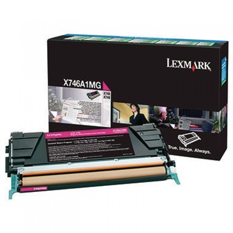 Lexmark Toner X746A1MG 7.000Seiten magenta