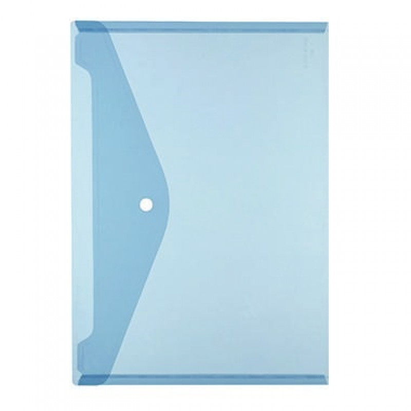 Herlitz Dokumententasche 10657948 DIN A4 Druckknopf PP blau Herlitz Dokumententasche 10657948 DIN A4 Druckknopf PP blau