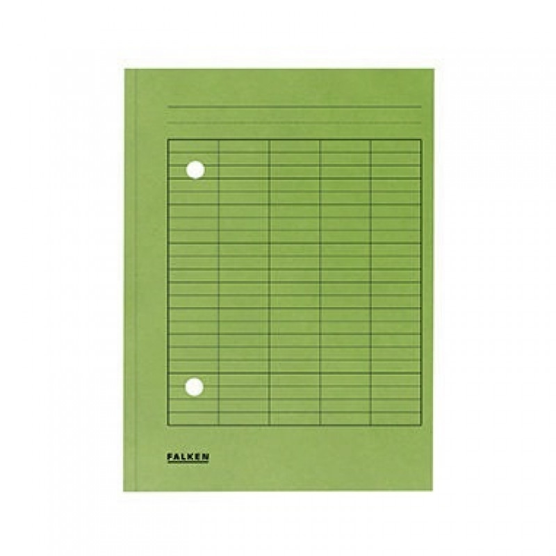 Falken Umlaufmappe 80004195 DIN A4 2 Sichtlöcher Karton grün Falken Umlaufmappe 80004195 DIN A4 2 Sichtlöcher Karton grün