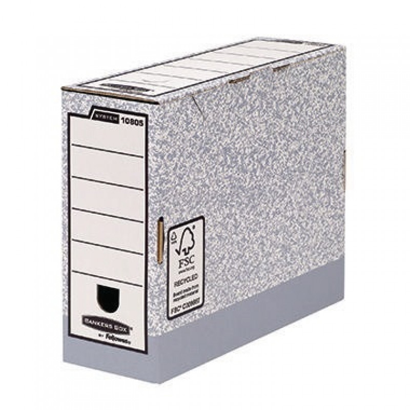 Bankers Box Archivschachtel System 1080501 grau/weiß Bankers Box Archivschachtel System 1080501 grau/weiß
