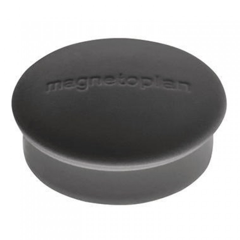 magnetoplan Magnet Discofix Mini 1664612 20mm schwarz 10 St./Pack.