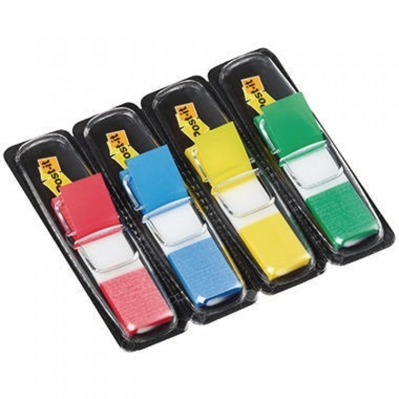 Post-it Haftstreifen Index Mini 683-4 35Blatt sortiert 4 St./Pack. Post-it Haftstreifen Index Mini 683-4 35Blatt sortiert 4 St./Pack.