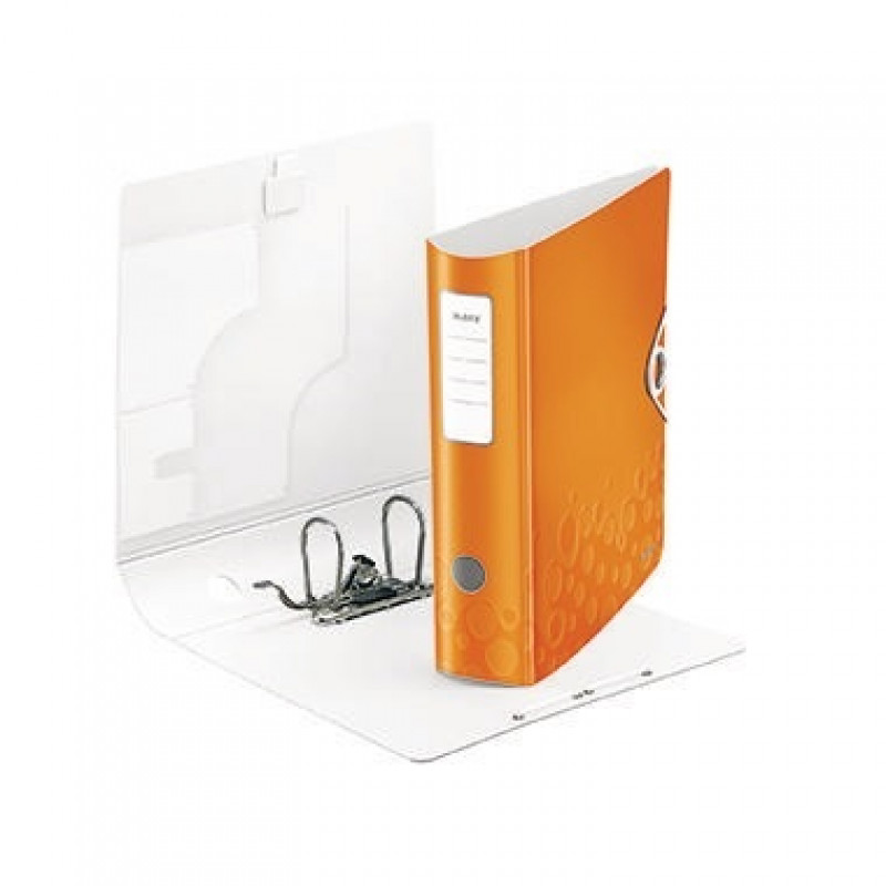 Leitz Ordner Active WOW 11060044 DIN A4 80mm Polypropylen orange Leitz Ordner Active WOW 11060044 DIN A4 80mm Polypropylen orange