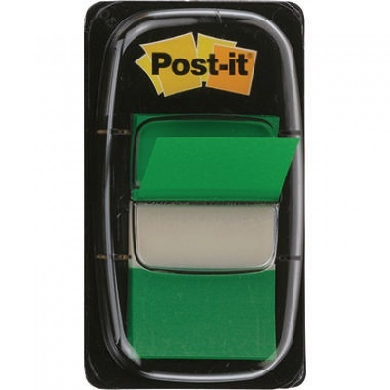 Post-it Haftstreifen Index Standard I680-3 25,4x43,2mm 50Blatt PES gn Post-it Haftstreifen Index Standard I680-3 25,4x43,2mm 50Blatt PES gn