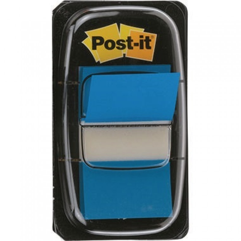 Post-it Haftstreifen Index Standard I680-2 25,4x43,2mm 50Blatt PES bl Post-it Haftstreifen Index Standard I680-2 25,4x43,2mm 50Blatt PES bl