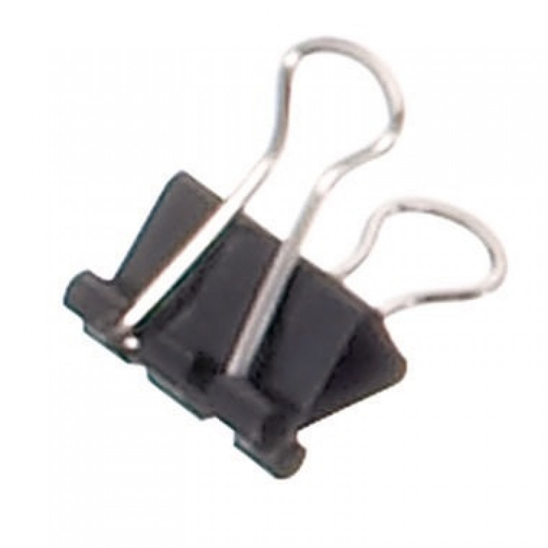 MAUL Foldbeckklemmer mauly 2141690 Klemmweite 5mm schwarz 12St./Pack. MAUL Foldbeckklemmer mauly 2141690 Klemmweite 5mm schwarz 12St./Pack.