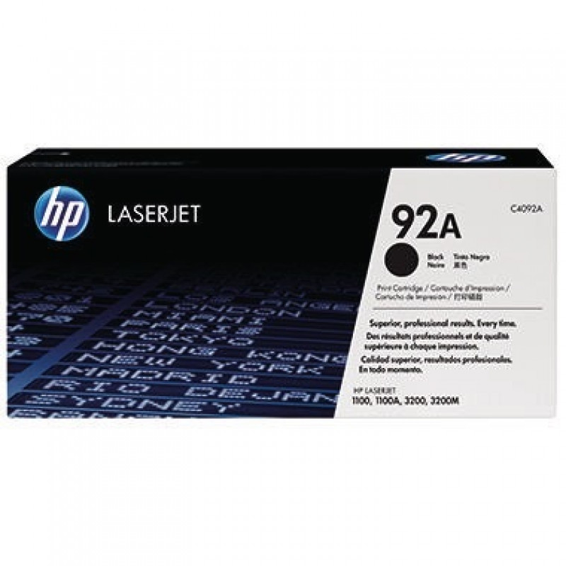 HP Toner C4092A 92A 2.500Seiten schwarz