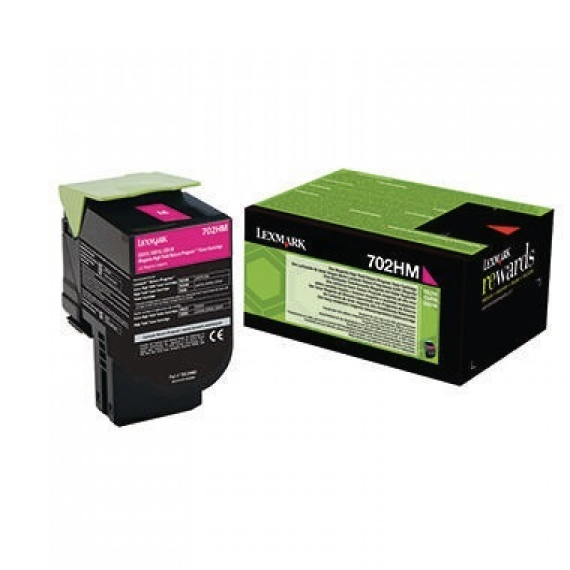 Lexmark Toner 70C2HM0 3.000Seiten magenta