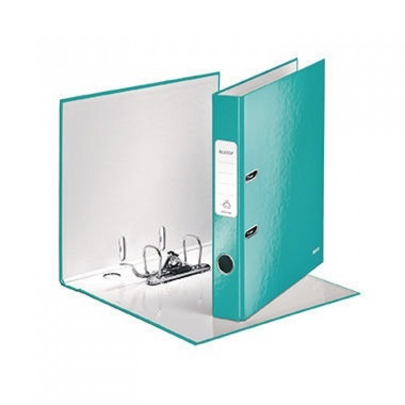 Leitz Ordner WOW 10060051 DIN A4 50mm Pappe eisblau Leitz Ordner WOW 10060051 DIN A4 50mm Pappe eisblau