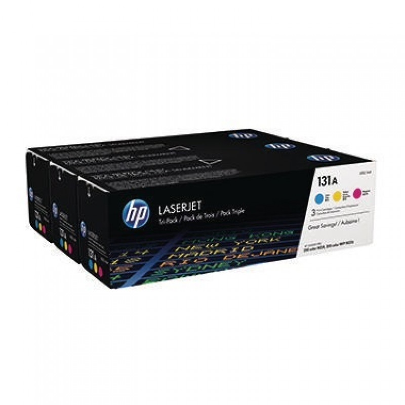 HP Toner U0SL1AM 131A 1.800Seiten c/m/y 3 St./Pack.