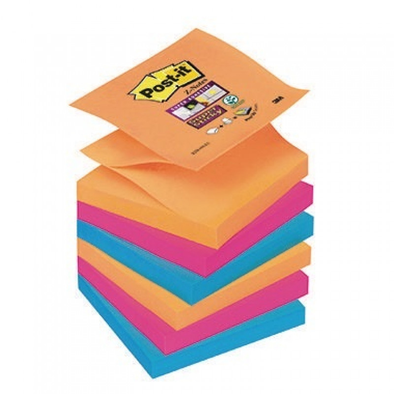 Post-it Haftnotiz Super Sticky Bangkok Coll. R3306SE 6 St./Pack. Post-it Haftnotiz Super Sticky Bangkok Coll. R3306SE 6 St./Pack.