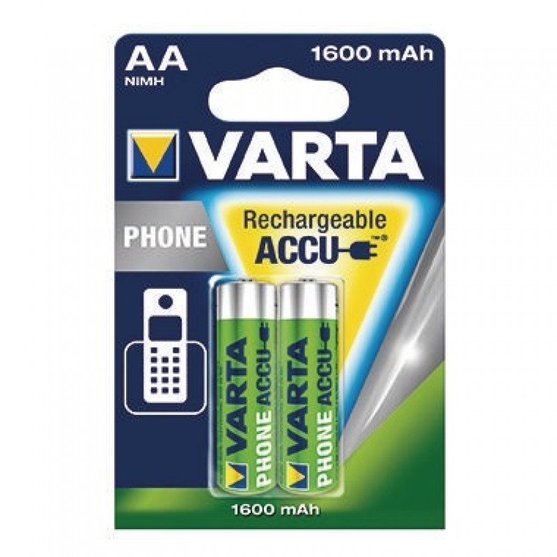 Varta Akku Phone Power 58399201402 AA Mignon HR6 1,2V 2 St./Pack. Varta Akku Phone Power 58399201402 AA Mignon HR6 1,2V 2 St./Pack.