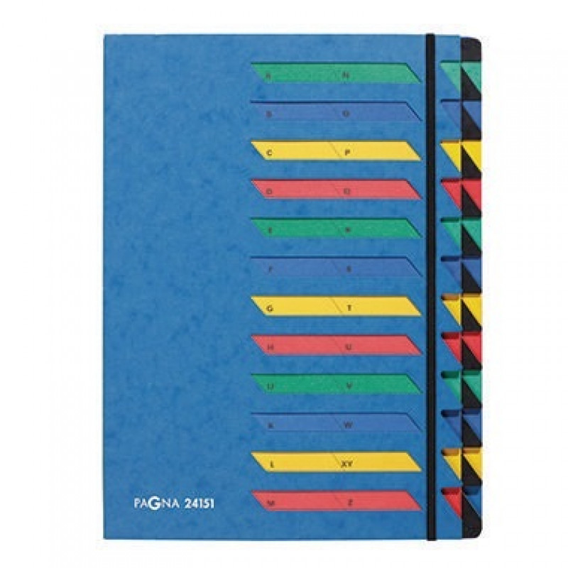 PAGNA Ordnungsmappe Deskorganizer 24151-02 DIN A4 24tlg. Pressspan bl PAGNA Ordnungsmappe Deskorganizer 24151-02 DIN A4 24tlg. Pressspan bl