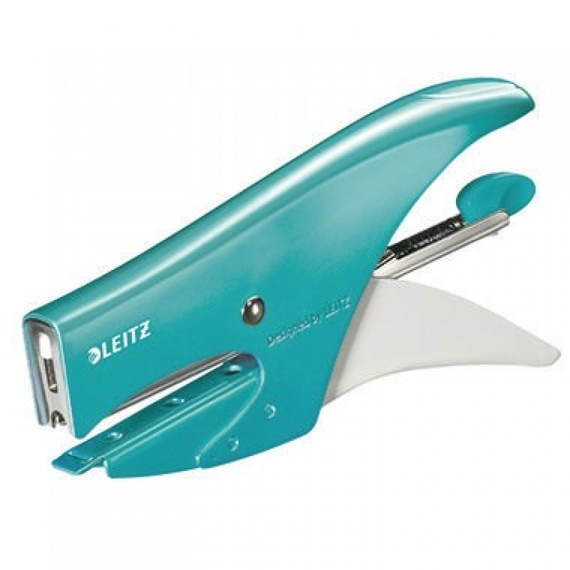 Leitz Heftzange WOW 55312051 max. 15Blatt Metall eisblau Leitz Heftzange WOW 55312051 max. 15Blatt Metall eisblau