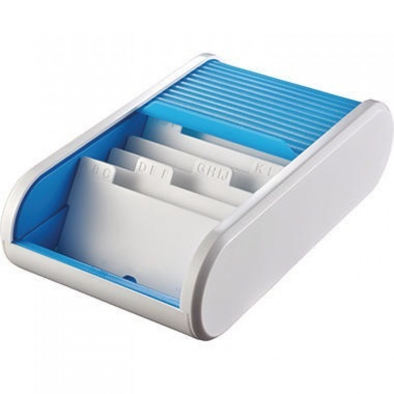 helit Visitenkartenbox Linear H6218030 300Karten blue lagoon helit Visitenkartenbox Linear H6218030 300Karten blue lagoon