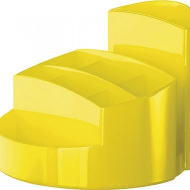 HAN Stifteköcher RONDO 17460-95 9Fächer New Colours gelb HAN Stifteköcher RONDO 17460-95 9Fächer New Colours gelb