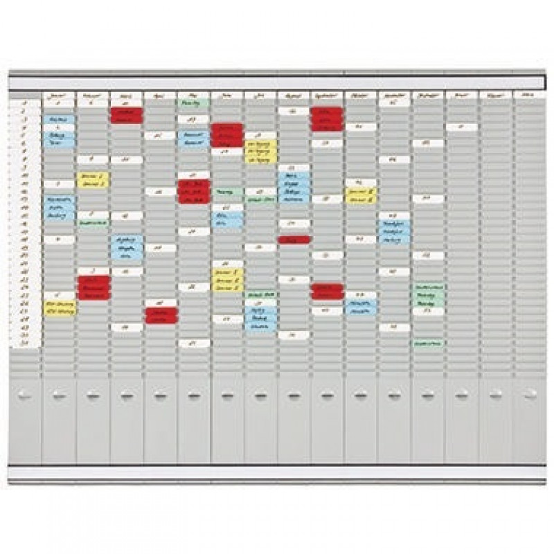 Franken T-Kartentafel PV1015 100,8x78,3cm grau +Zubehör