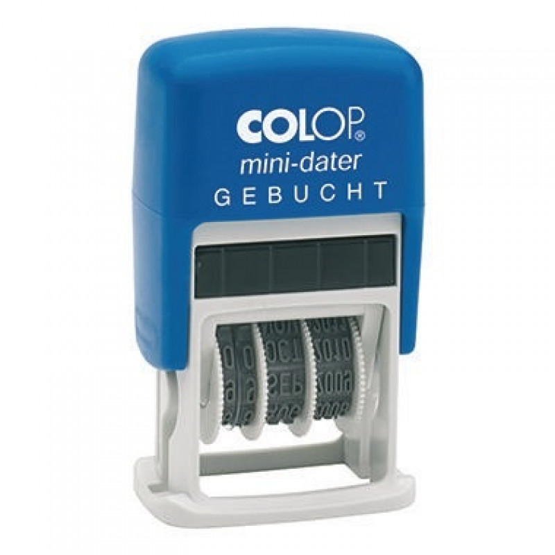COLOP Datumstempel mini-dater GEBUCHT 160/L3 105181 COLOP Datumstempel mini-dater GEBUCHT 160/L3 105181