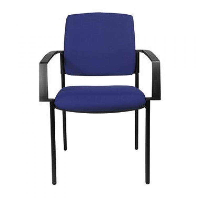 TOPSTAR Besucherstuhl B to B 10 BB100A G26 mit Armlehnen blau TOPSTAR Besucherstuhl B to B 10 BB100A G26 mit Armlehnen blau