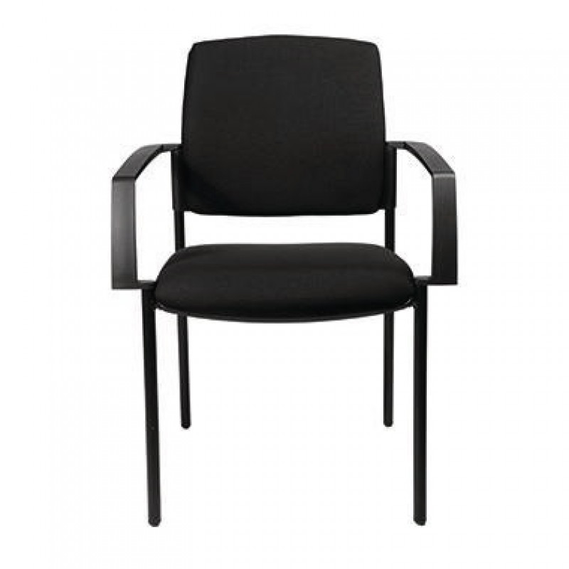 TOPSTAR Besucherstuhl B to B 10 BB100A G20 mit Armlehnen schwarz TOPSTAR Besucherstuhl B to B 10 BB100A G20 mit Armlehnen schwarz